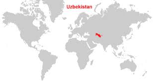 Uzbekistan Map and Satellite Image